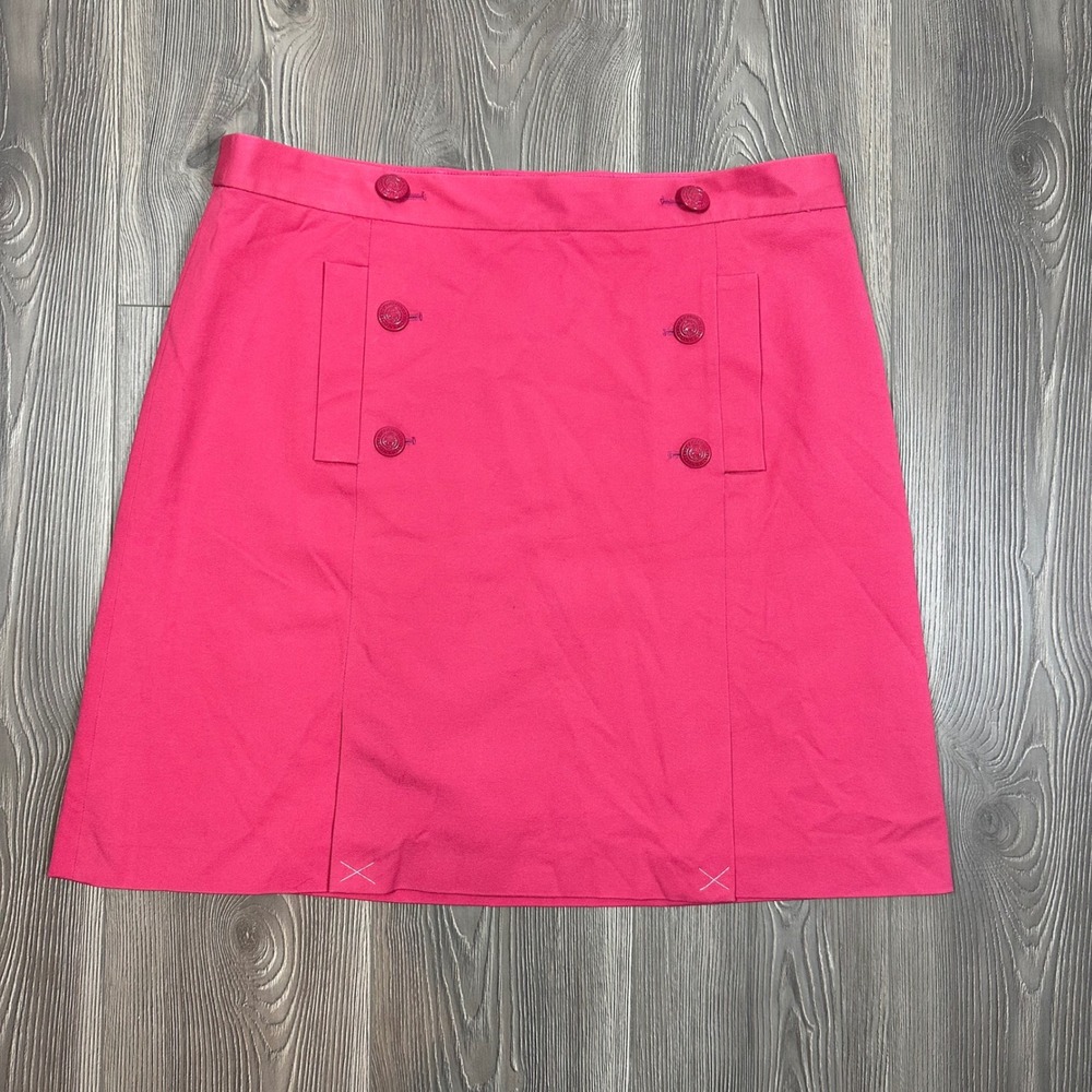 Brooks Brothers‎ Pink Knee Length Skirt - SIZE 16 NWT Office Suit Colorful Bold